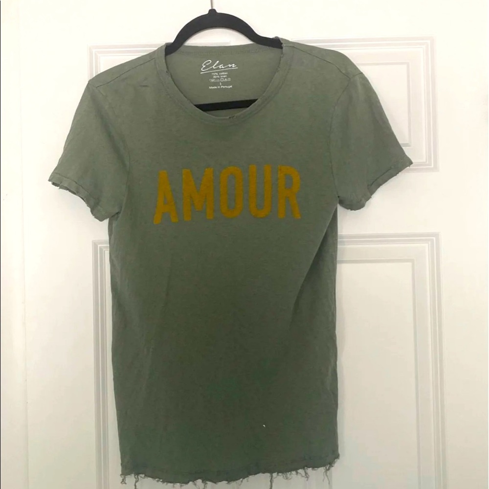 Amour Distressed Tee